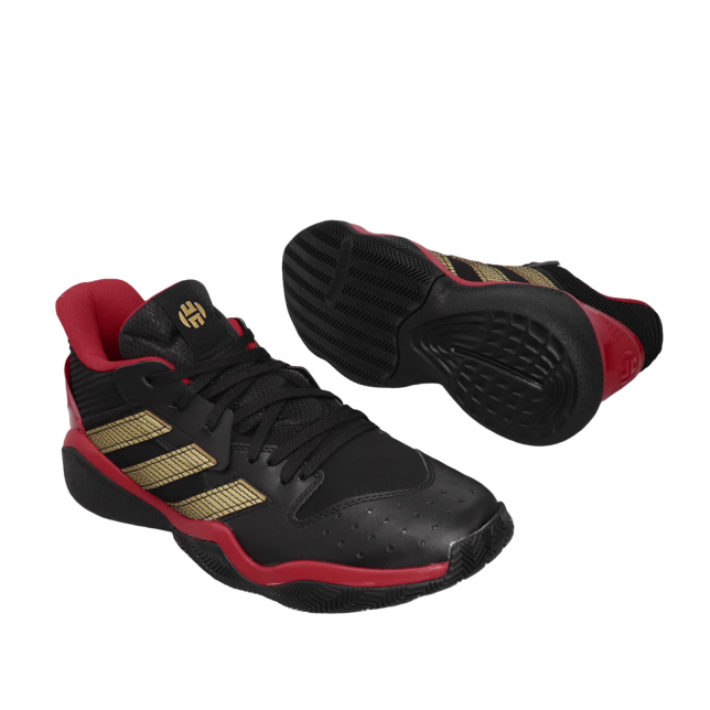 Adidas Harden Stepback Core Black / Scarlet - Jan 2020 - EH1943