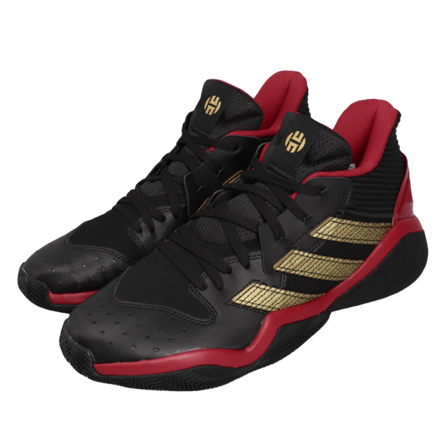 Adidas Harden Stepback Core Black / Scarlet - Jan 2020 - EH1943