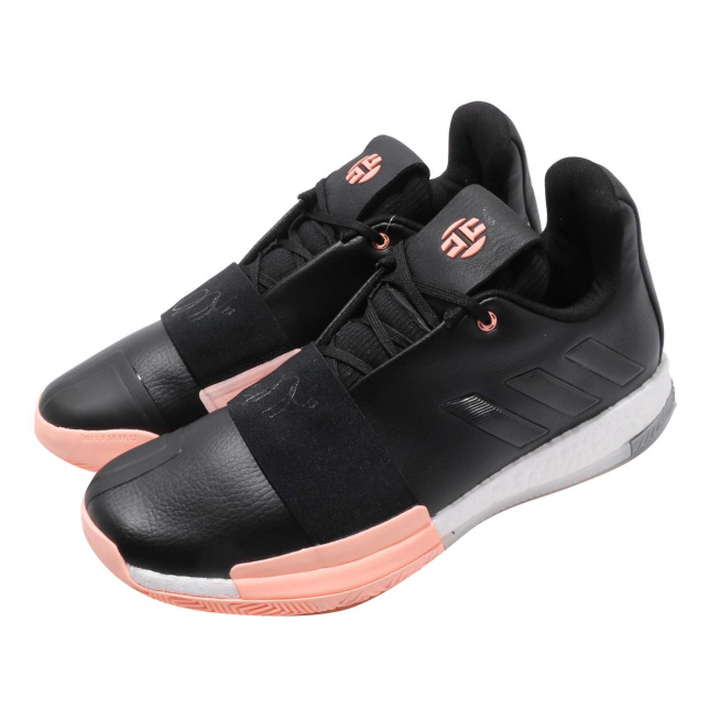 adidas Harden Vol 3 Core Black Orange Footwear White EE3956