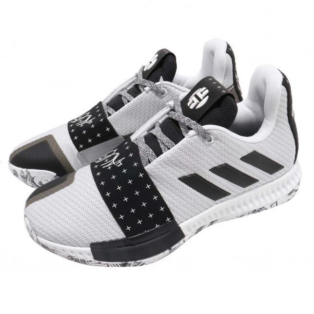 adidas Harden Vol 3 GS Footwear White Core Black Grey AC7535