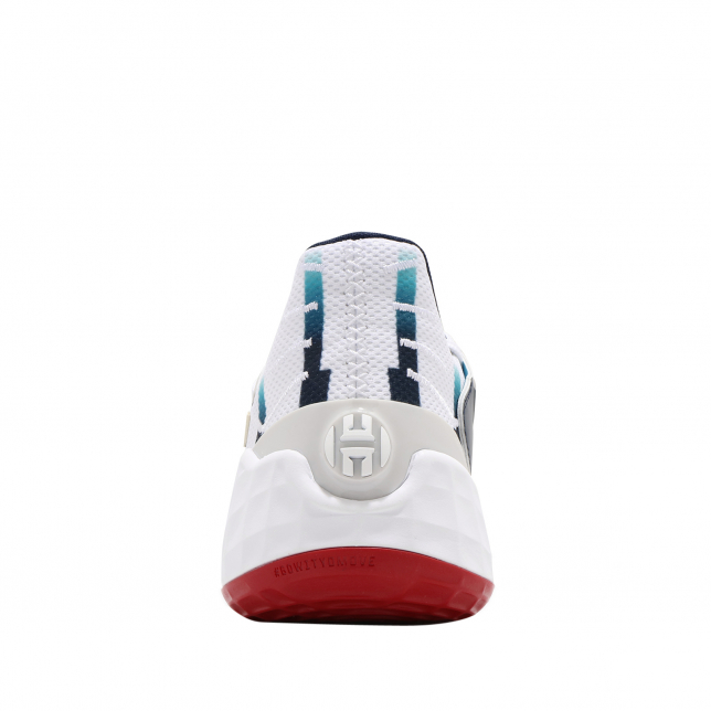 adidas Harden Vol 4 GCA Cloud White Collegiate Navy Scarlet