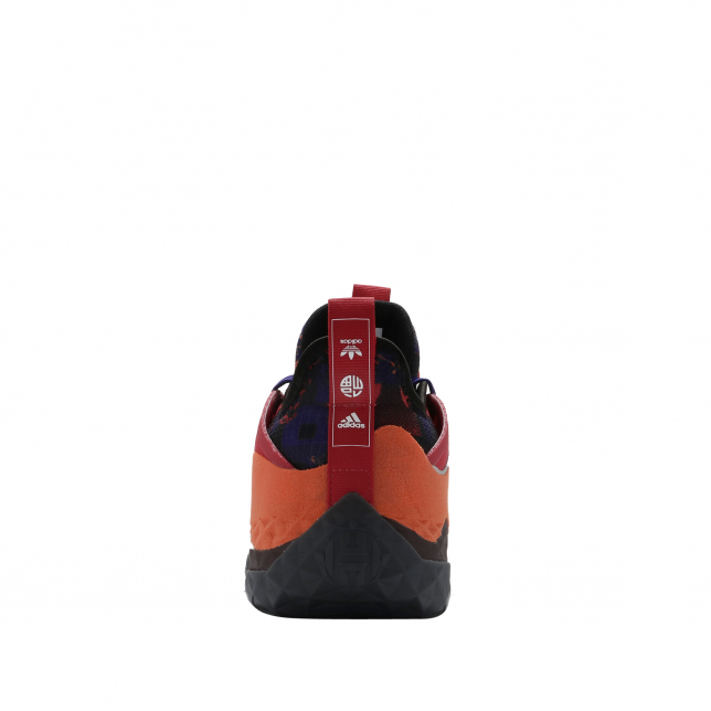 adidas Harden Vol 5 Futurenatural Scarlet Core Black Orange - Jan 2021 - G55811