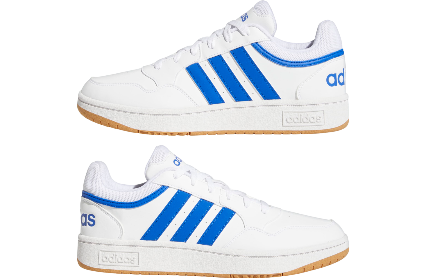 Adidas Hoops 3.0 Low Classic Vintage Cloud White / Royal Blue