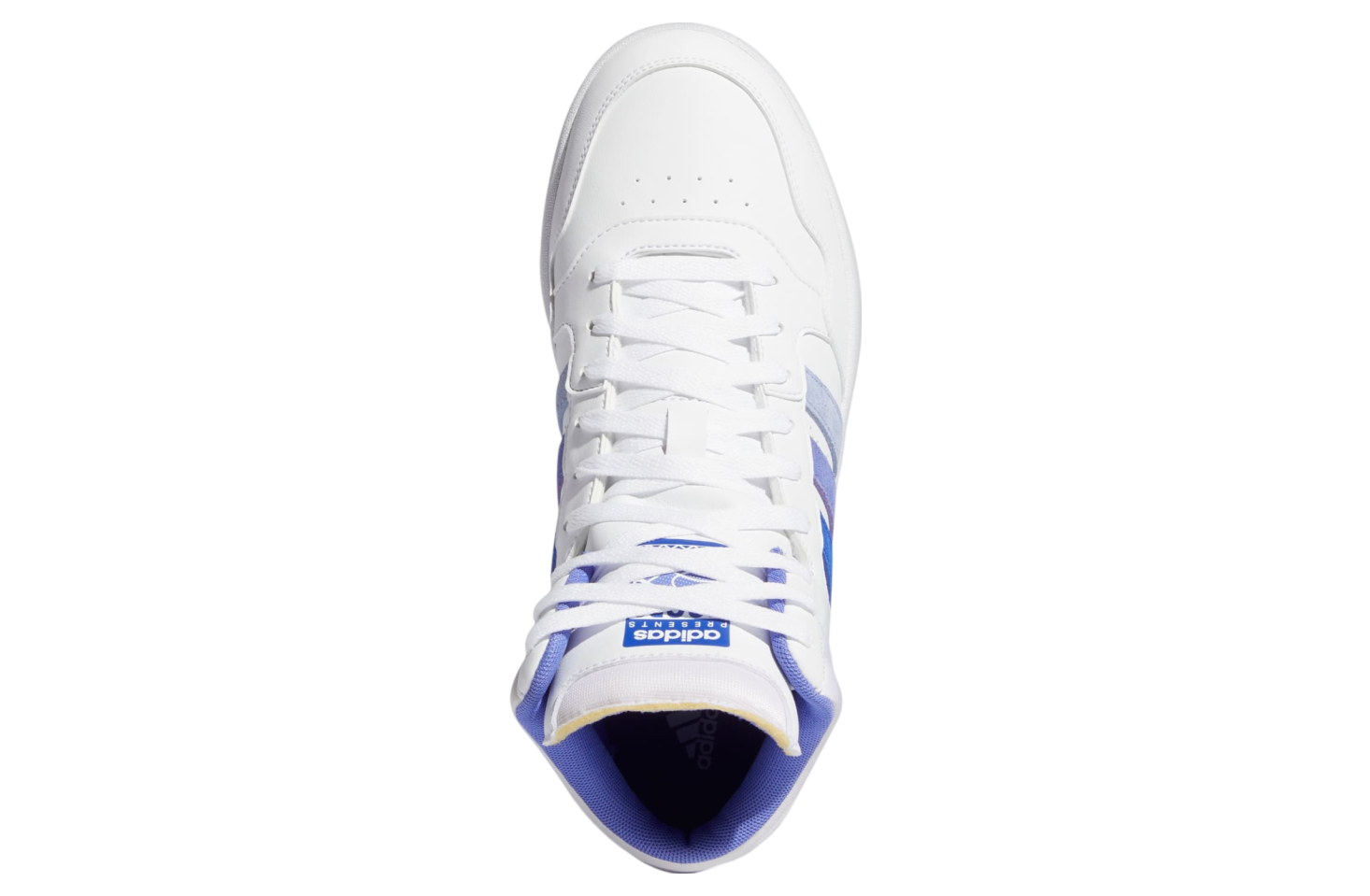 Adidas Hoops 3.0 Mid Classic Vintage Cloud White / Blue Spark