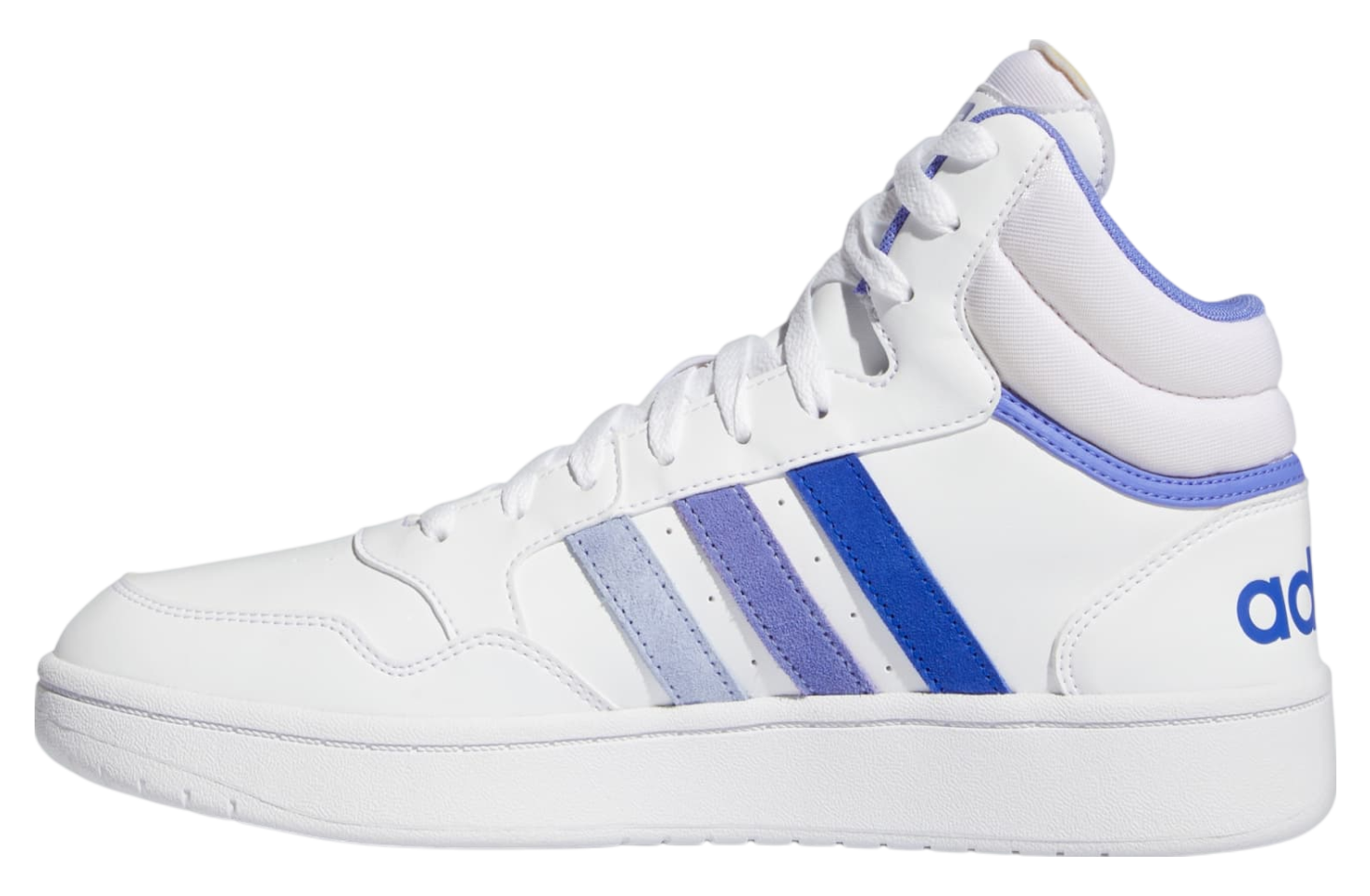 Adidas Hoops 3.0 Mid Classic Vintage Cloud White / Blue Spark