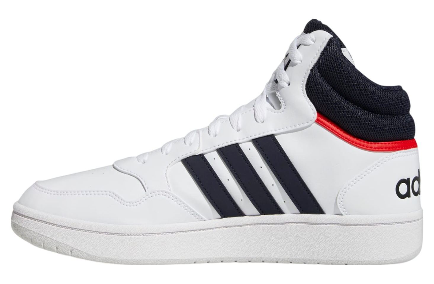 Adidas Hoops 3.0 Mid Classic Vintage Cloud White / Legend Ink / Vivid Red