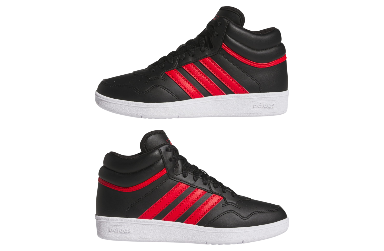 Adidas Hoops 4.0 Mid GS Core Black / Better Scarlet