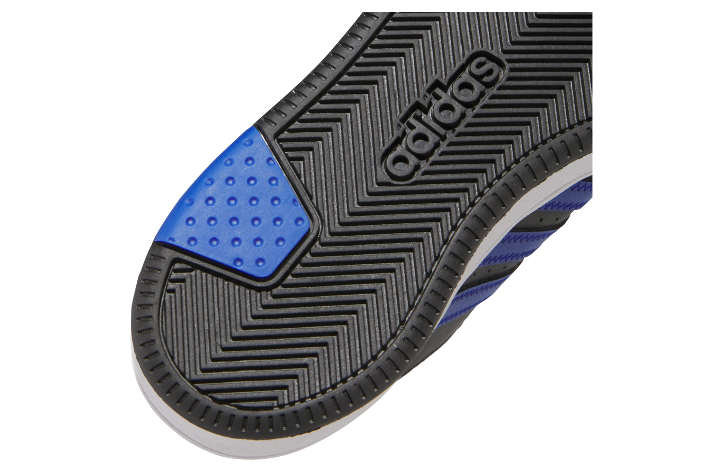 Adidas Hoops Classic J GS Core Black / Semi Lucid Blue