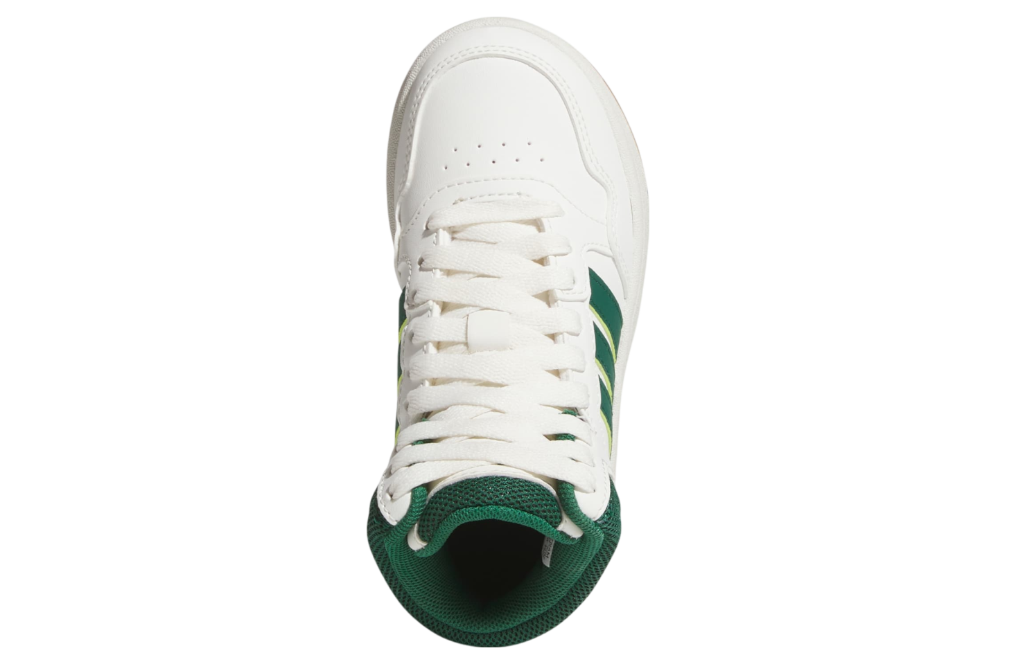 Adidas Hoops Mid GS Core White / Collegiate Green