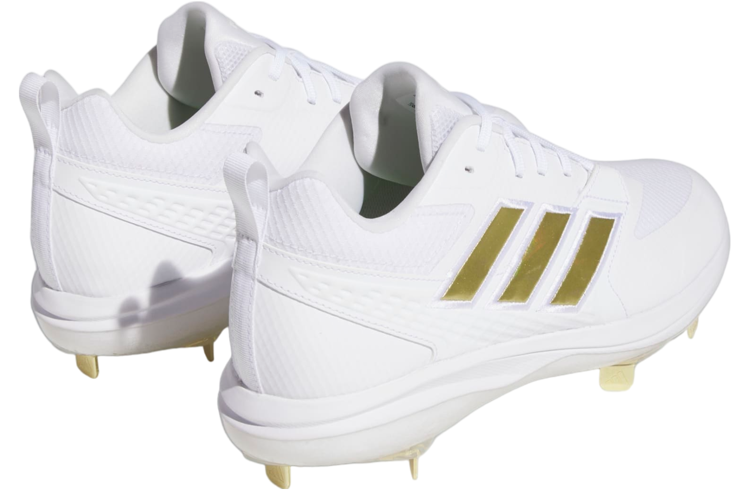 Adidas Icon 8 Cleats Cloud White / Gold Metallic