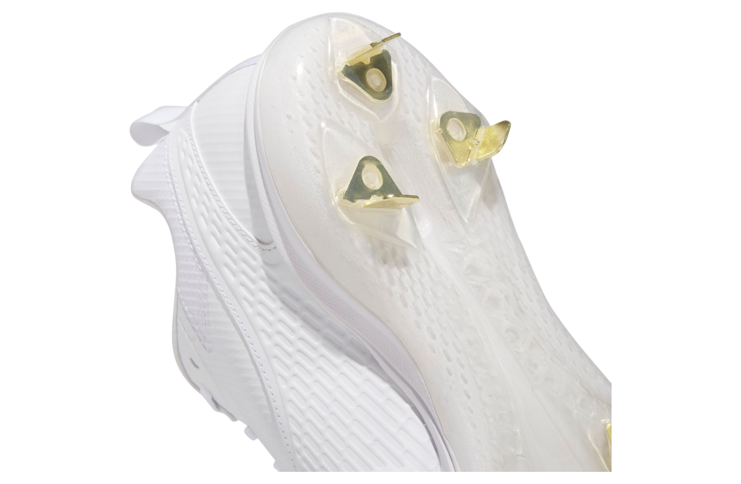 Adidas Icon 8 Cleats Cloud White / Gold Metallic