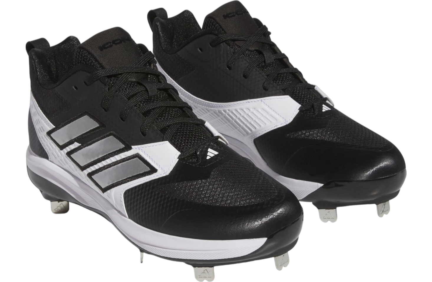 Adidas Icon 8 Cleats Core Black / Silver Metallic