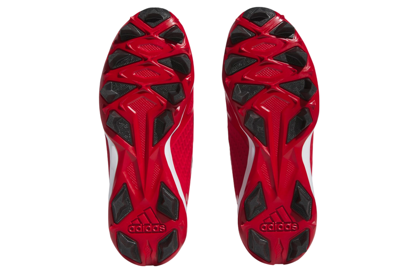 Adidas Icon 8 Md Cleats Team Power Red 2 / Cloud White