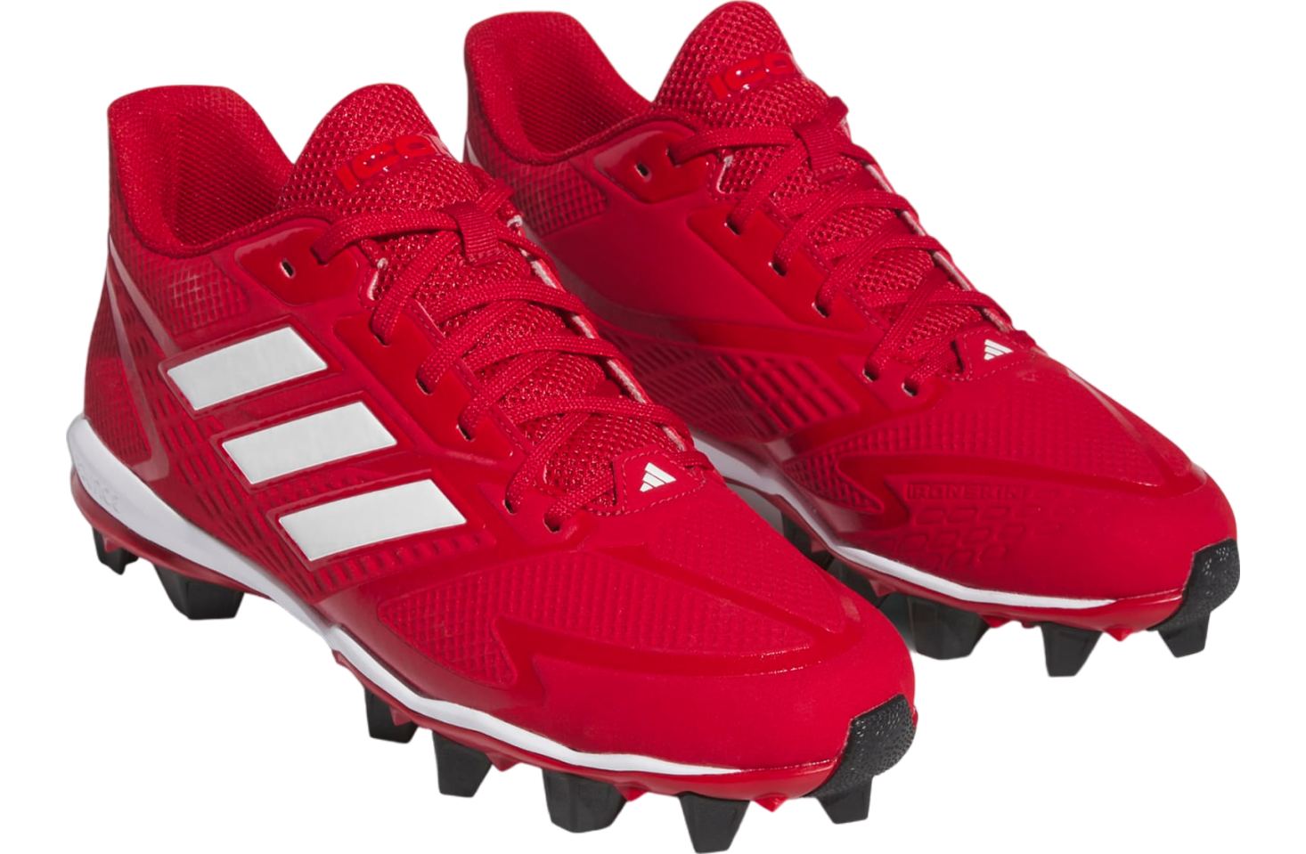 Adidas Icon 8 Md Cleats Team Power Red 2 / Cloud White