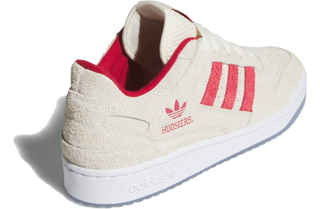 Adidas Indiana Hoosiers Forum Low Cl Cream White / Off White