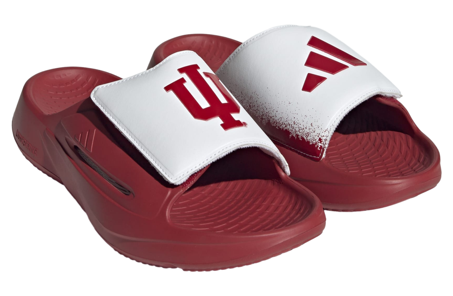 Adidas Indiana Hoosiers Lightblaze Slide Team Victory Red / Cloud White