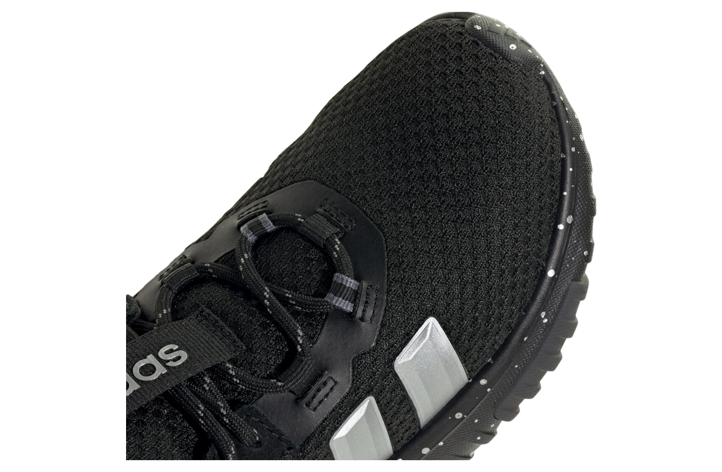 Adidas Kaptir 4.0 GS Core Black / Silver Metallic