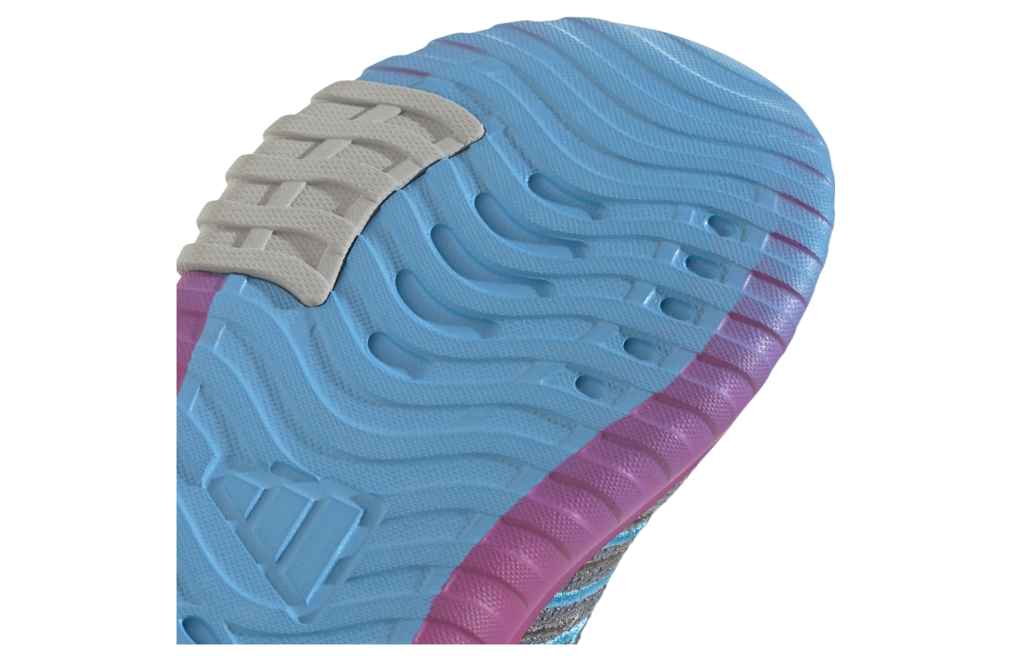 Adidas Kaptir Flow 2.0 Gs Grey Four / Semi Blue Burst