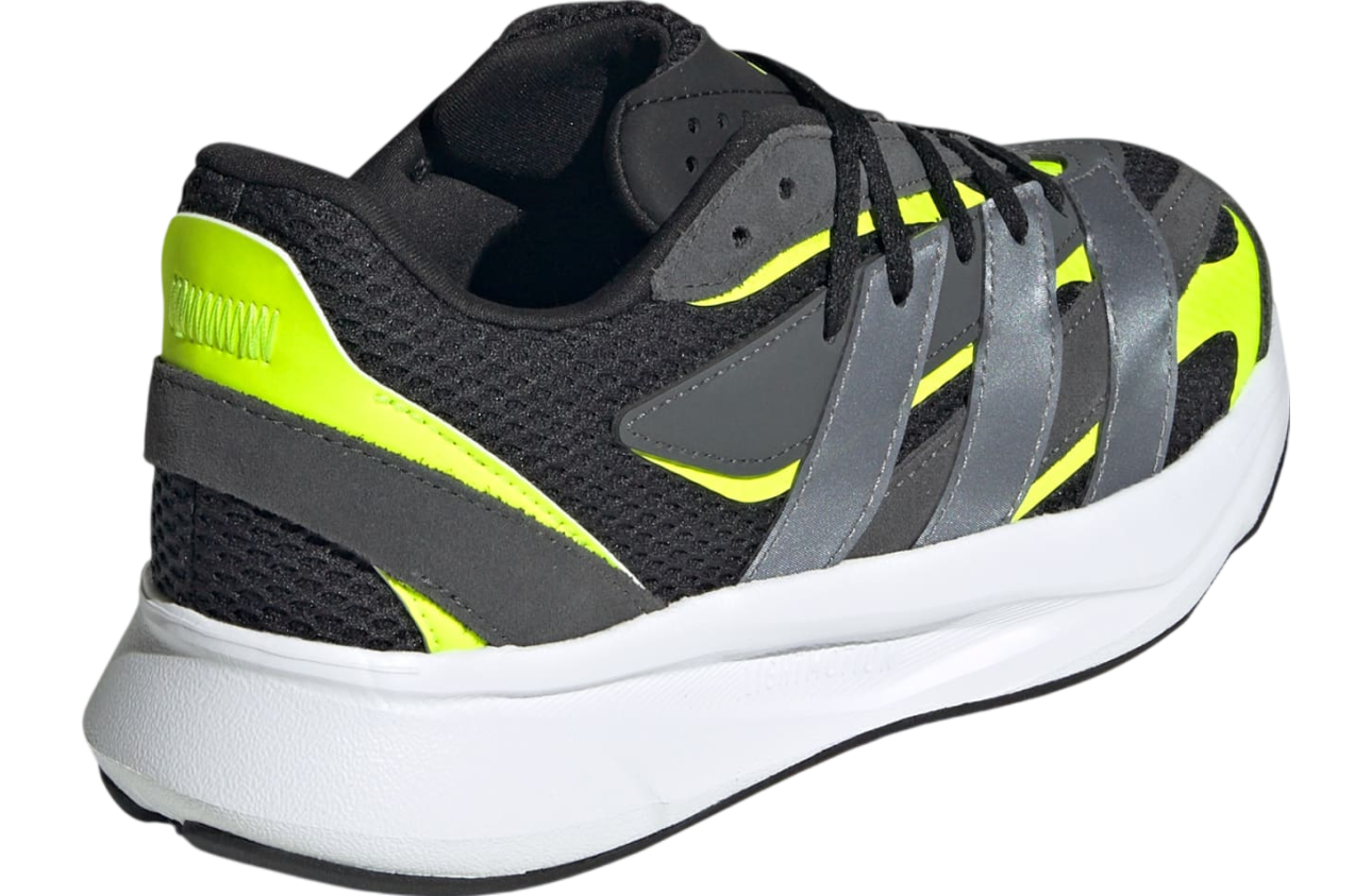 Adidas Lightblaze Gs Core Black / Iron Metallic / Lucid Lemon