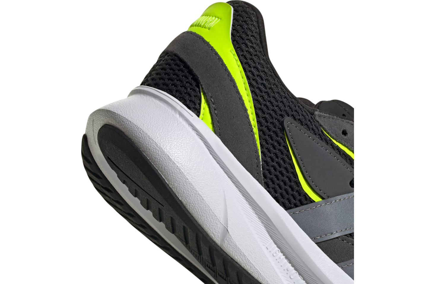 Adidas Lightblaze Gs Core Black / Iron Metallic / Lucid Lemon