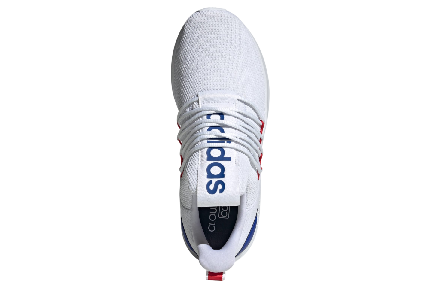 Adidas Lite Racer Adapt 7.0 Cloud White / Better Scarlet / Lucid Blue