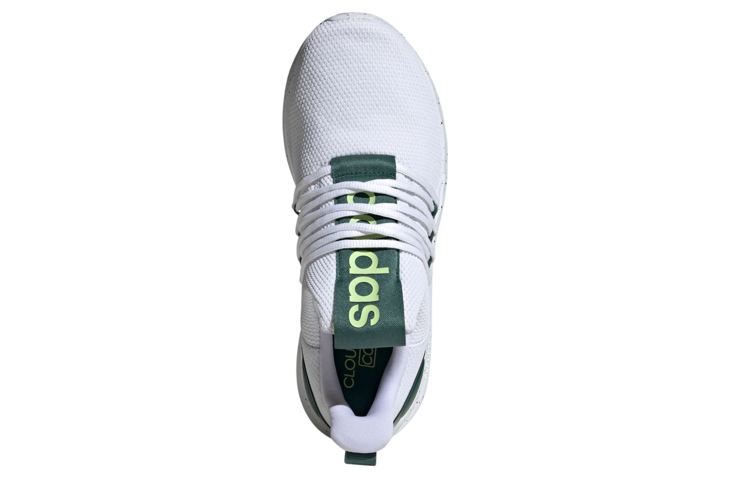 Adidas Lite Racer Adapt 7.0 Cloud White / Collegiate Green