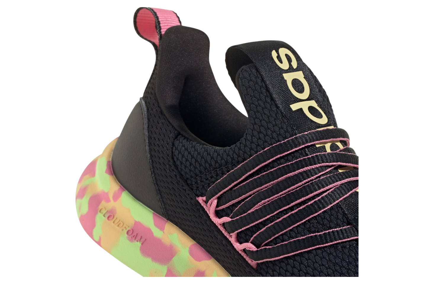 Adidas Lite Racer Adapt 7.0 GS Core Black / Bliss Pink