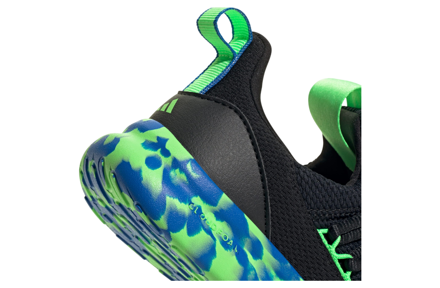 Adidas Lite Racer Adapt 7.0 GS Core Black / Lime Burst