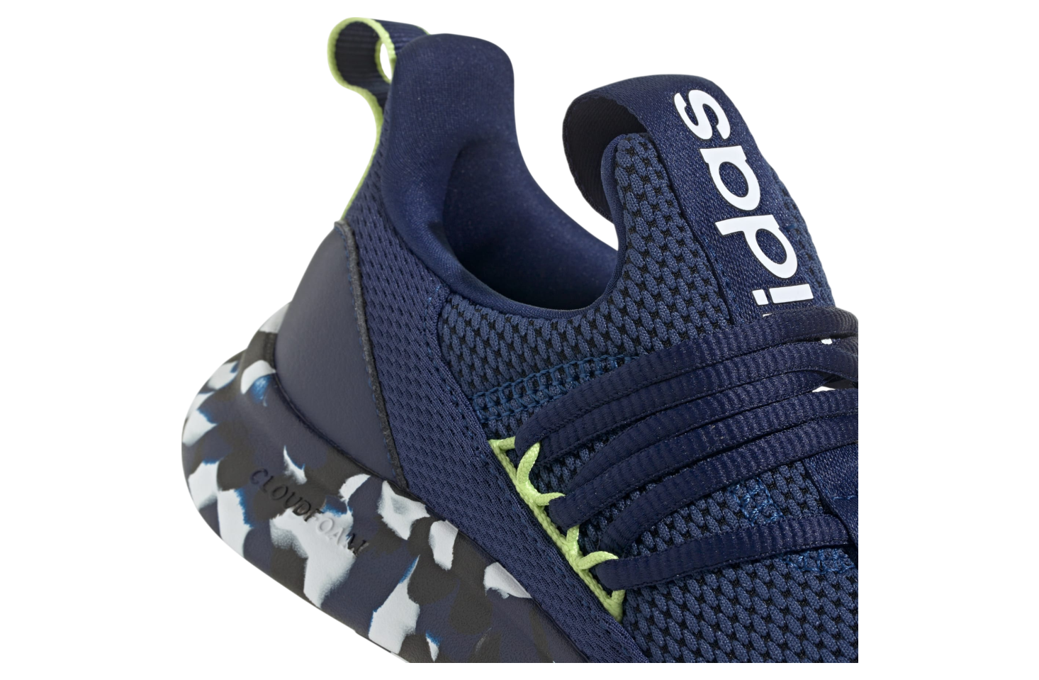 Adidas Lite Racer Adapt 7.0 GS Dark Blue / Cloud White