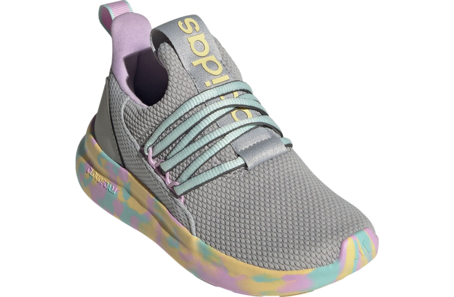 Adidas Lite Racer Adapt 7.0 GS Grey Two / Semi Flash Aqua