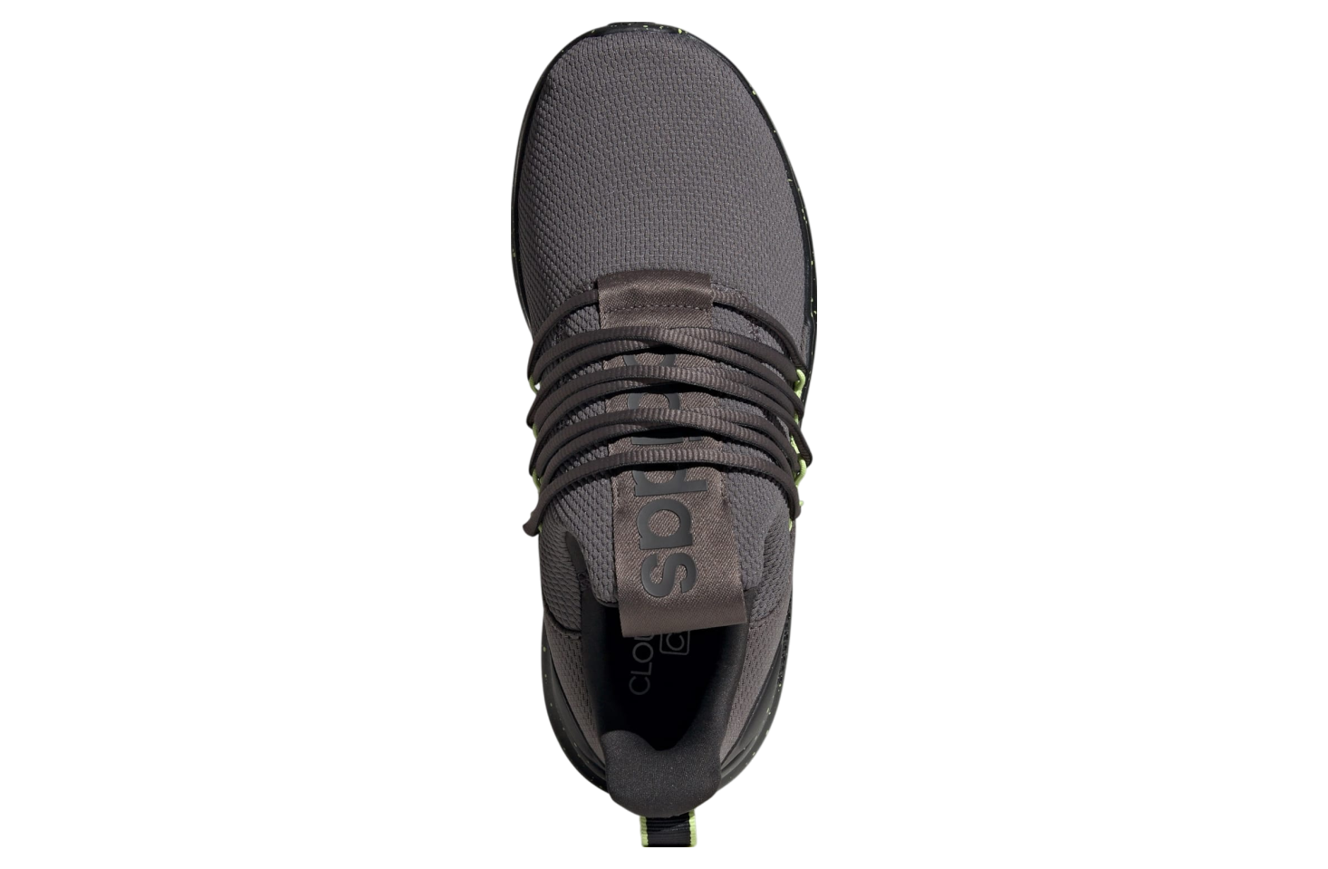 Adidas Lite Racer Adapt 7.0 Wide Charcoal / Pulse Lime
