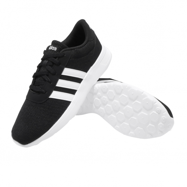 adidas Lite Racer Black White