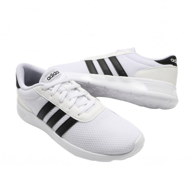 adidas Lite Racer White Black