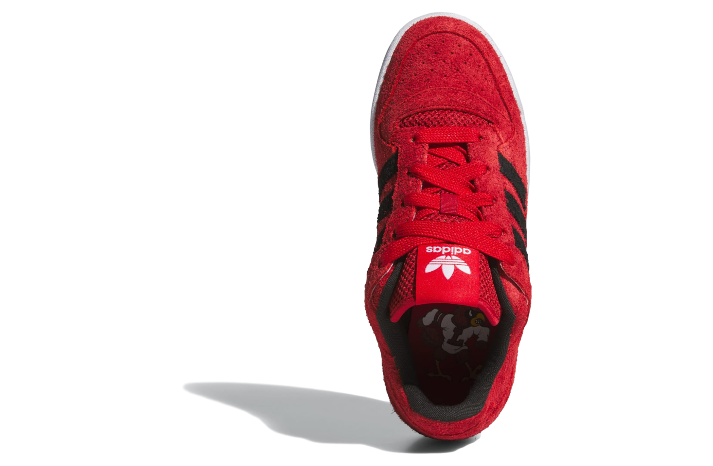 Adidas Louisville Cardinals Forum Low CL Core Black / Cloud White