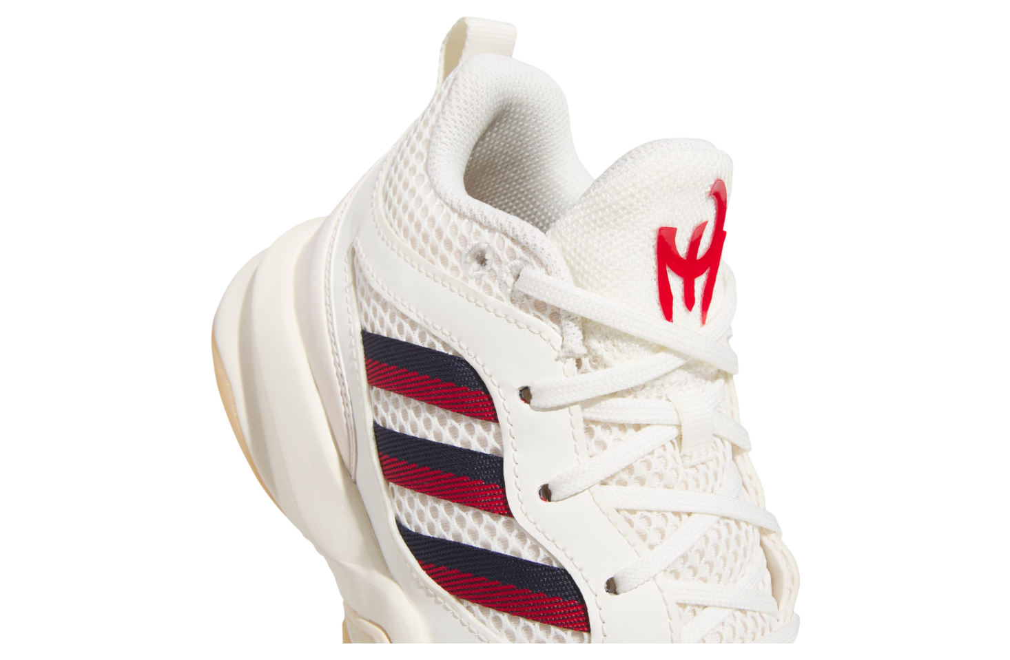 Adidas Mahomes 2 Impact Flx Negro Leagues Baseball Museum GS Off White / Team Power Red 2