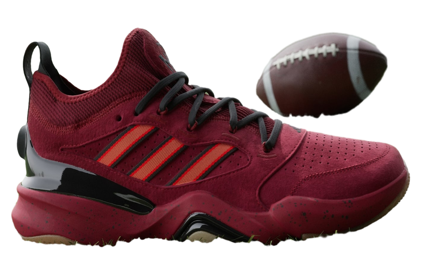 Adidas Mahomes 2 Impact Flx Tailgate Turf Burgundy / Core Black