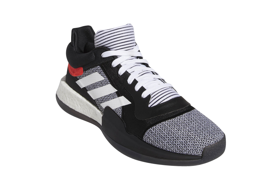 adidas Marquee Boost Low Core Black Cloud White D96931