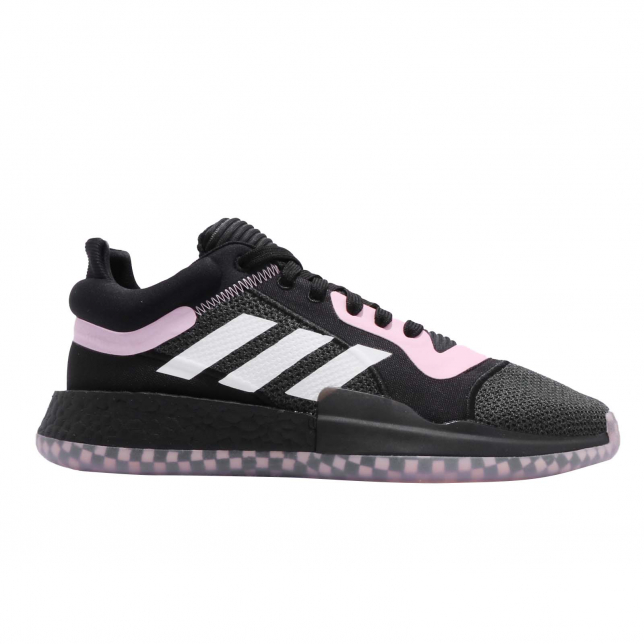 adidas Marquee Boost Low PE Core Black Pink EE6858