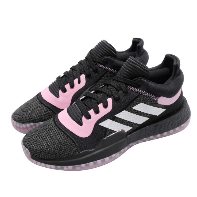 adidas Marquee Boost Low PE Core Black Pink EE6858