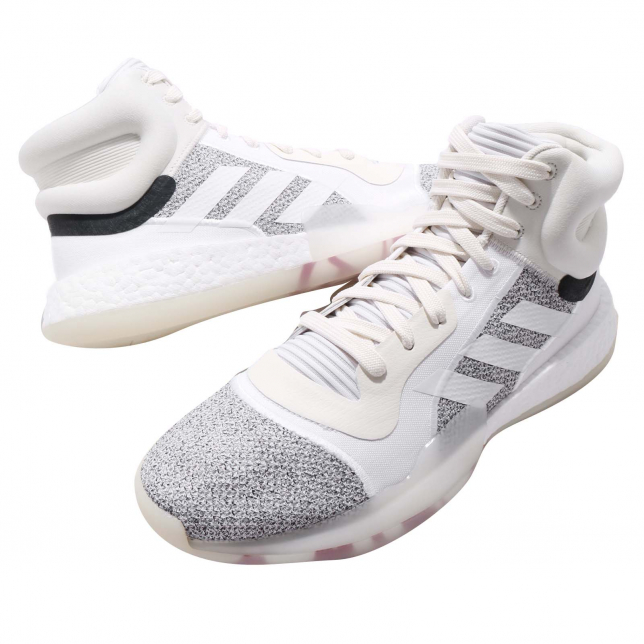 adidas Marquee Boost Off White Cloud White Solid Grey