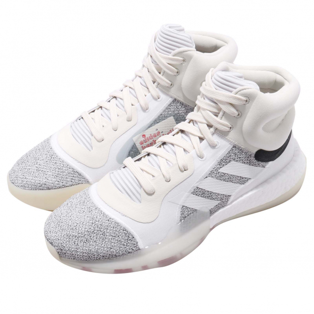 adidas Marquee Boost Off White Cloud White Solid Grey