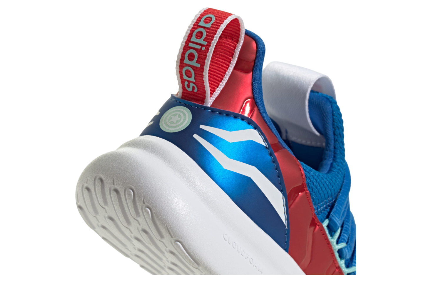Adidas Marvel Captain America Lite Racer Adapt 7.0 GS Bright Royal / Cloud White