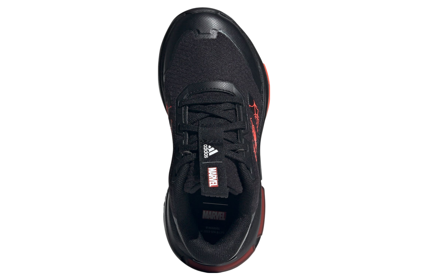 Adidas Marvels Spider-Man Racer GS Core Black / Solar Red