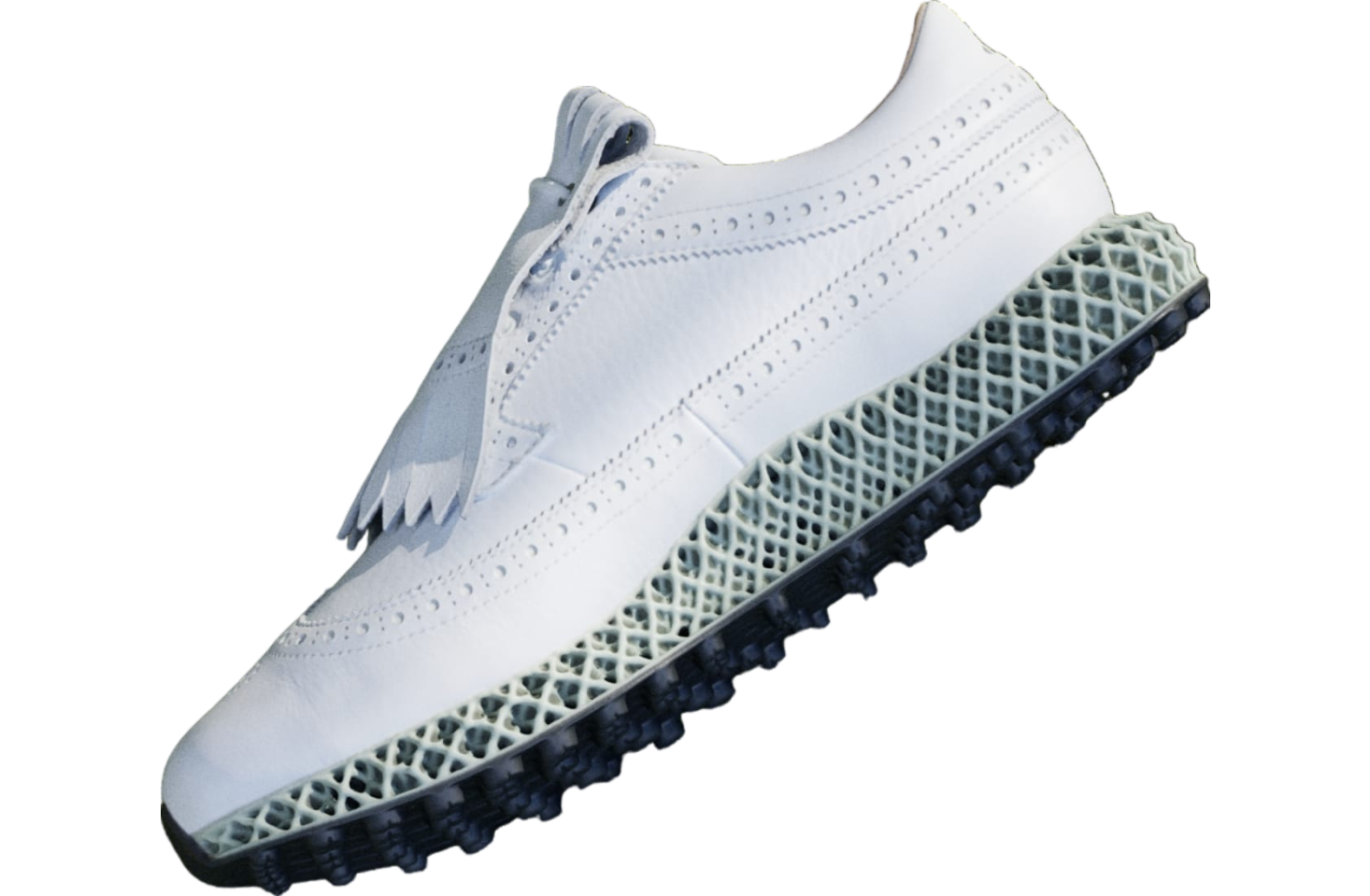 Adidas Mc87 Adicross 4d Spikeless Golf Cloud White / Iron Metallic