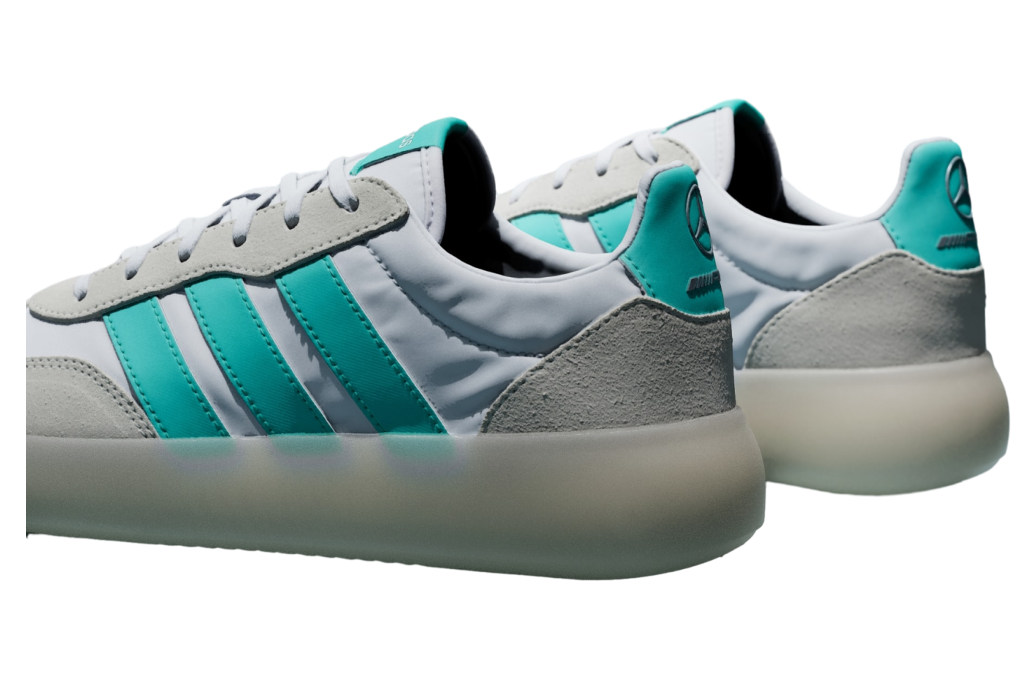 Adidas Mercedes-Amg Petronas Formula One Team Barreda Decode Cloud White / Semi Mint Rush 2026