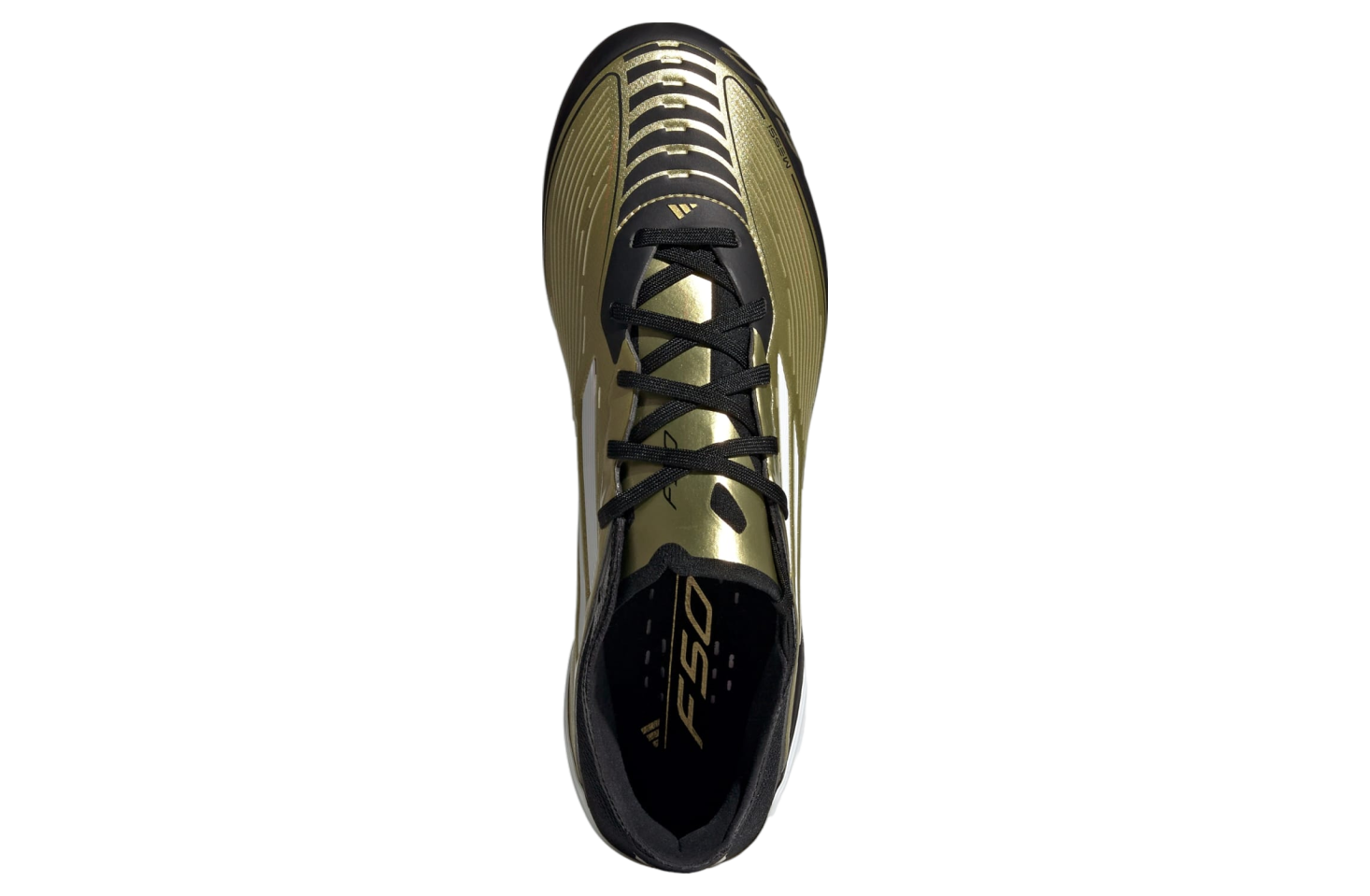 Adidas Messi F50 Pro FG Gold Metallic / Cloud White