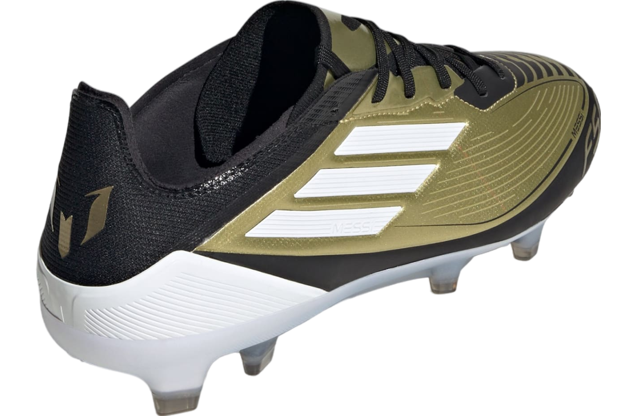 Adidas Messi F50 Pro FG Gold Metallic / Cloud White