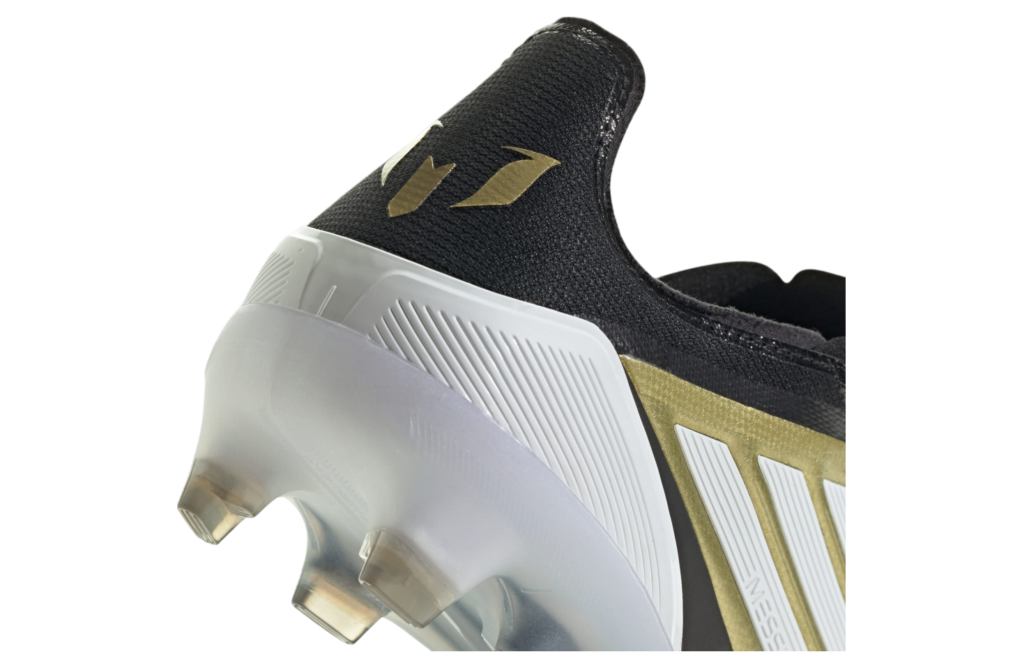 Adidas Messi F50 Pro FG Gold Metallic / Cloud White