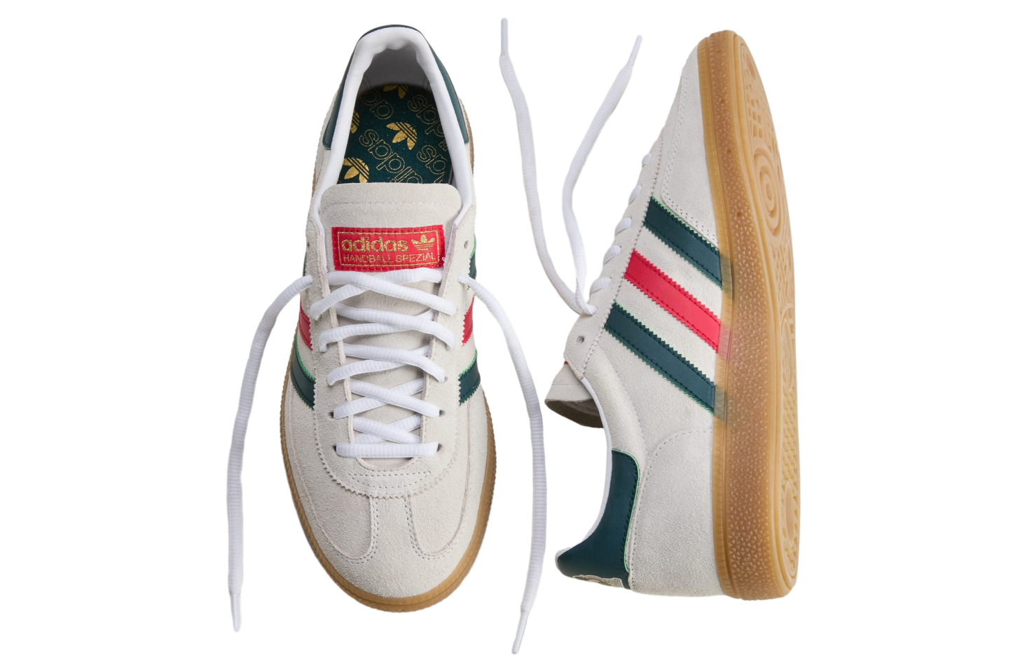 Adidas Mexico Handball Spezial Cloud White / Aurora Ivy