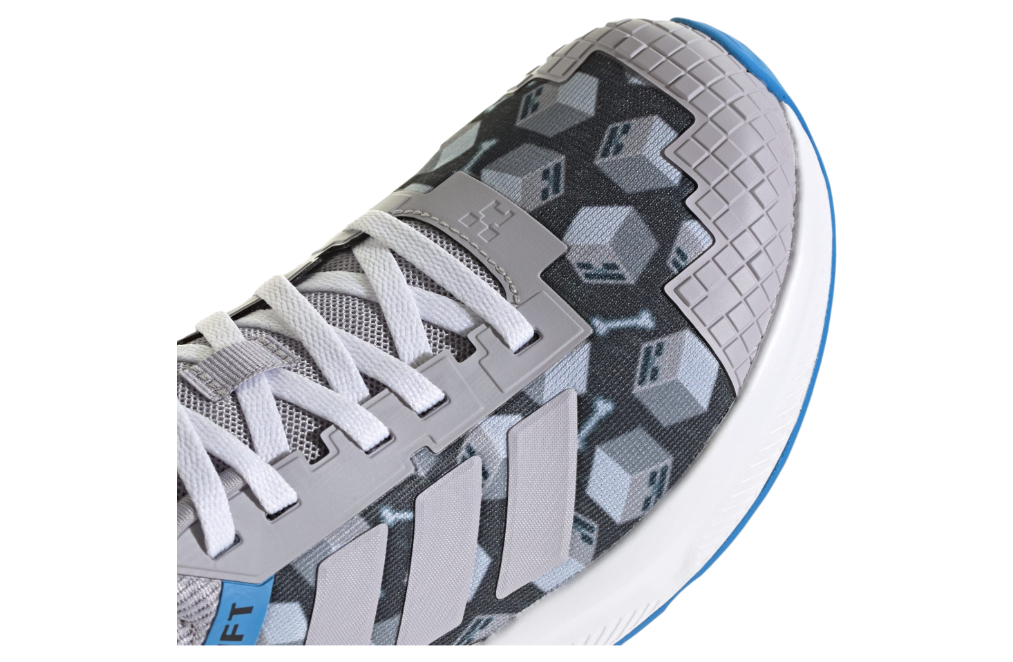 Adidas Minecraft Fortarun 4.0 Junior GS Glory Grey / Lucid Ray Blue